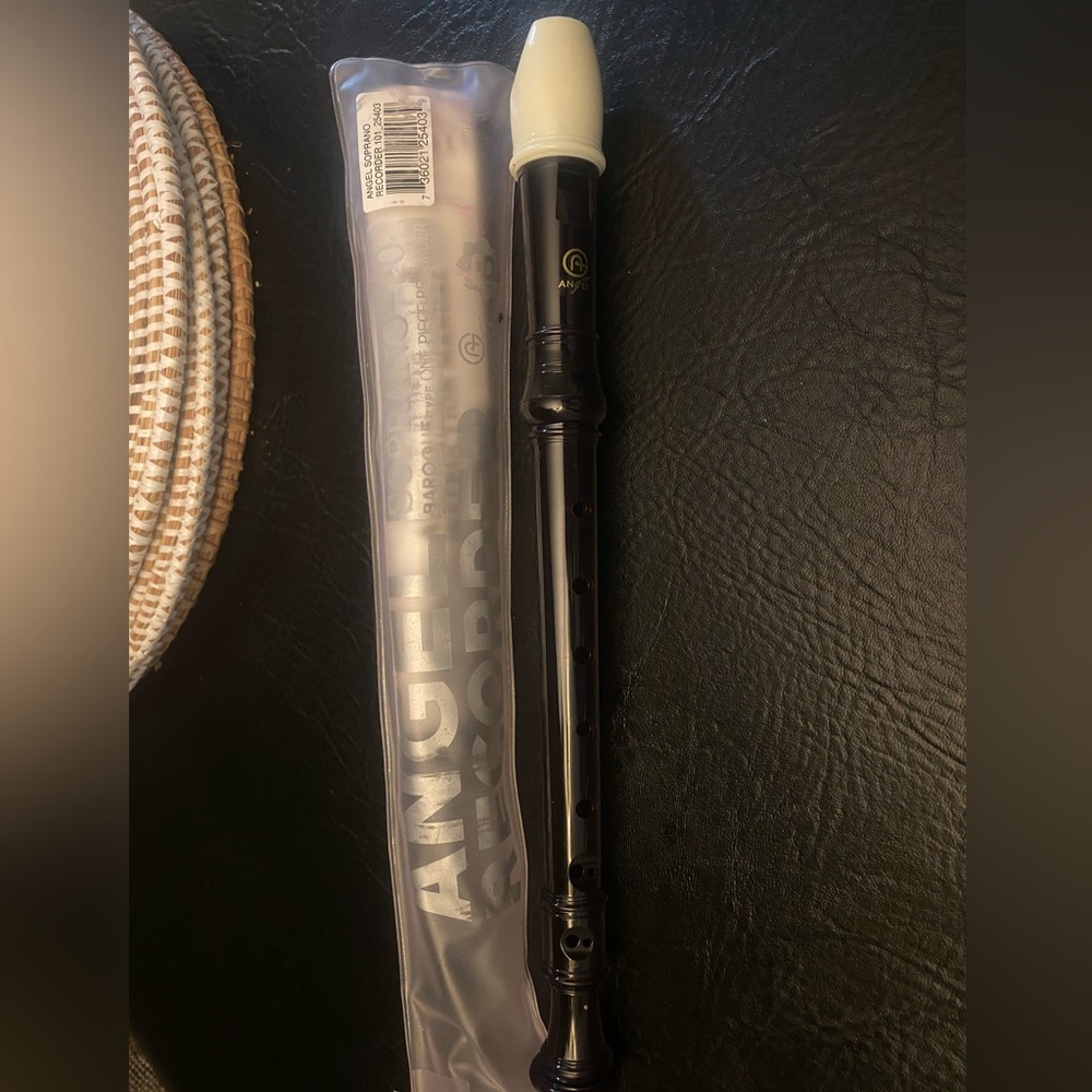 ANGEL SOPRANO RECORDER , NEVER USED, NEW, GREAT CONDITION